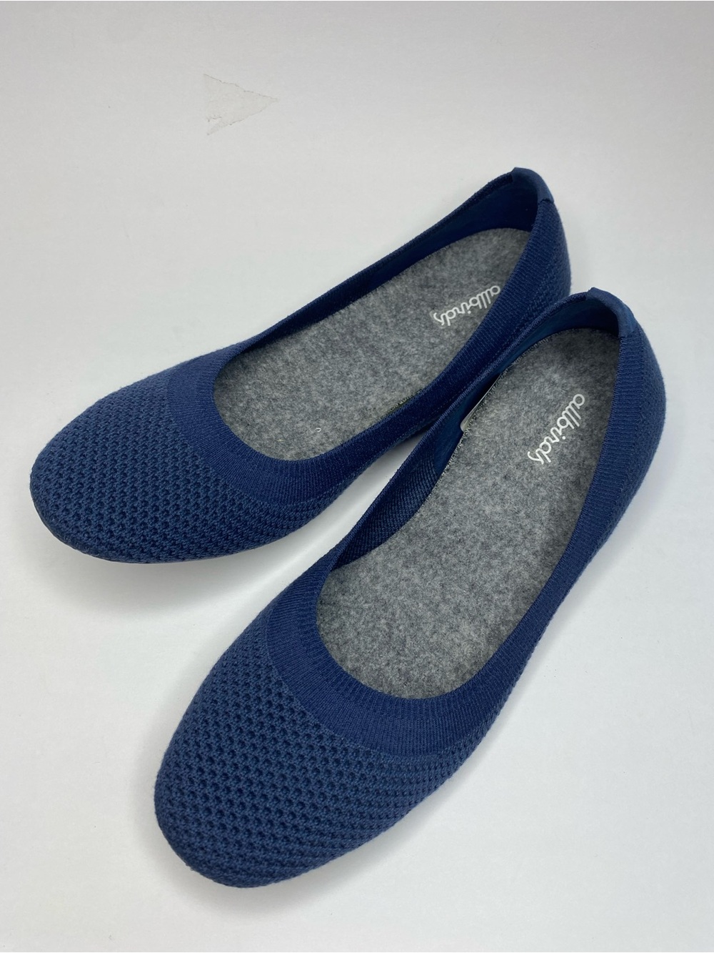 allbirds Tree breezer Flats Size 8 Navy Comfy Neutral - Picture 2 of 6